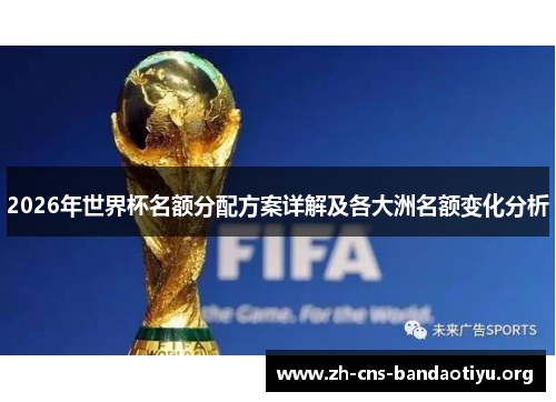 2026年世界杯名额分配方案详解及各大洲名额变化分析 2026年世界杯名额分配方案详解及各大洲名额变化分析